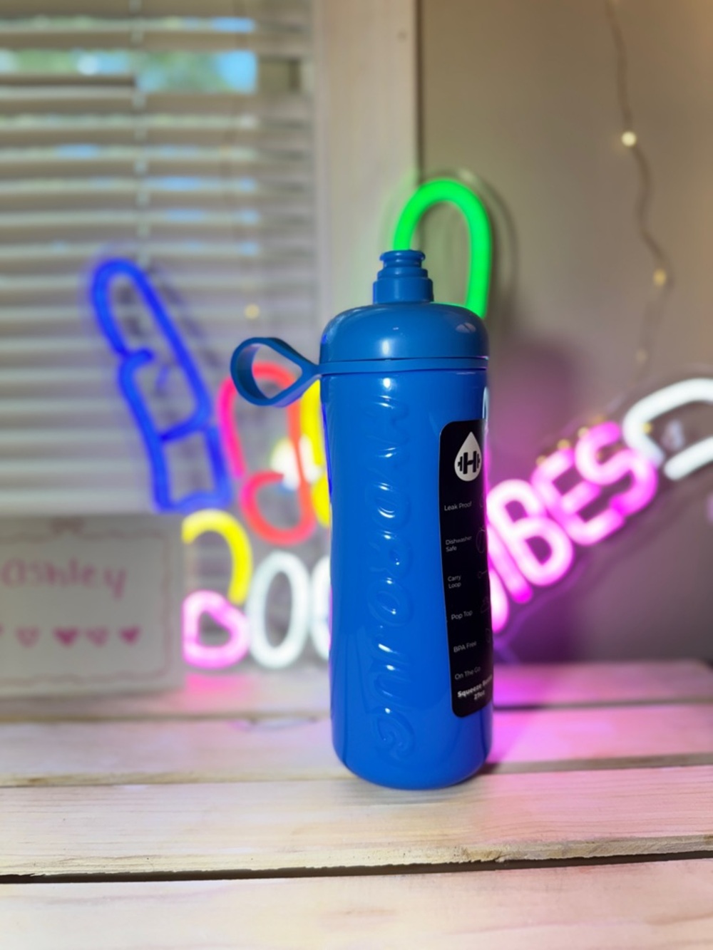 HydroJug Cobalt Squeeze Bottle NWT